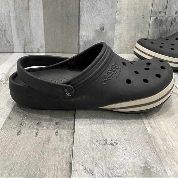 Crocs Shoes | Jibbits by Crocs Black Kilby Clog Unisex Size 11 Mens 9 | Color: Black | Size: 11 | Chocobelz's Closet